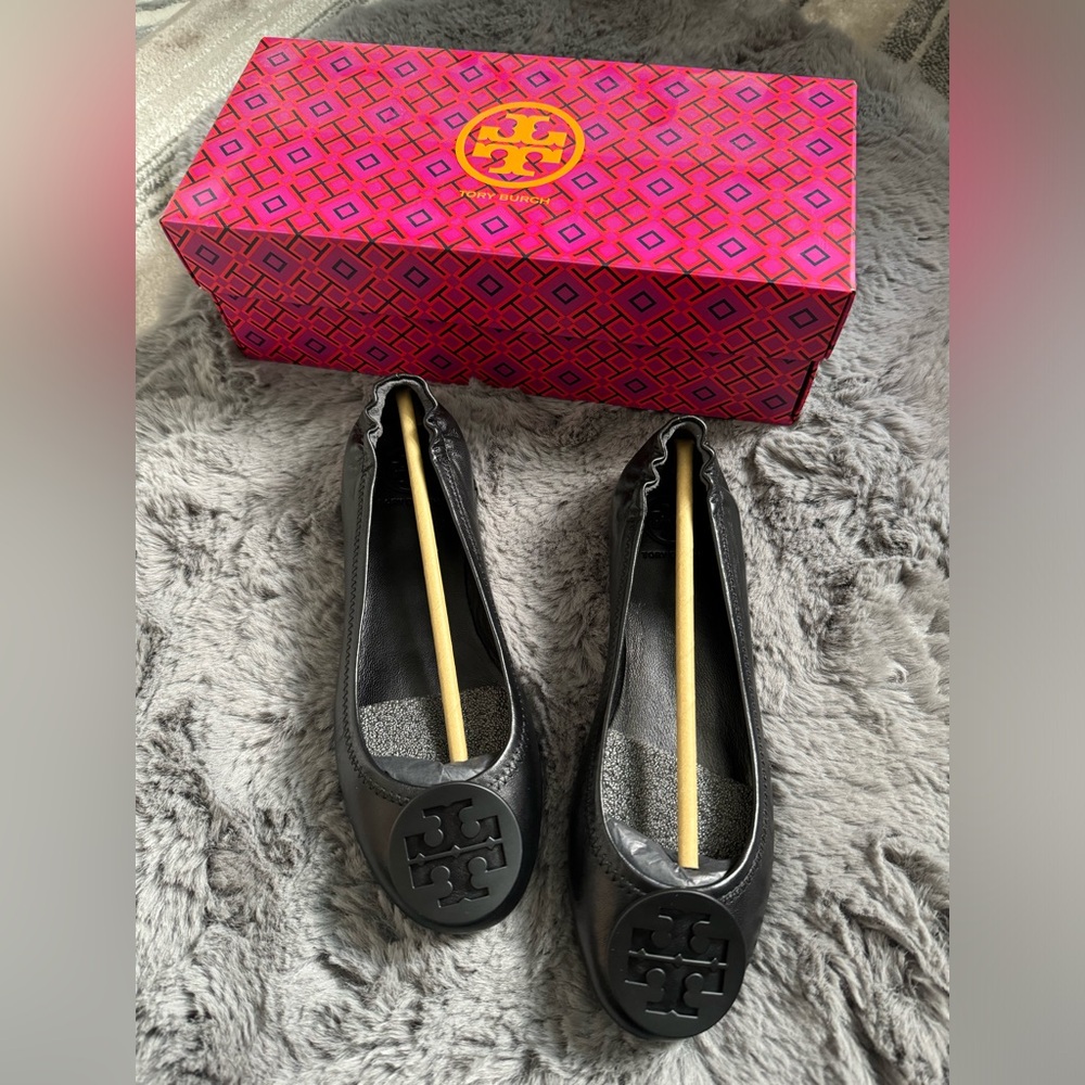 TORY BURCH MINNIE TRAVEL FLATS
